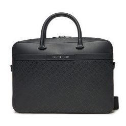 Torba na laptopa Tommy Hilfiger. Czarne torby na laptopa męskie Tommy Hilfiger, bez wzorów. Za 459.99 zł.