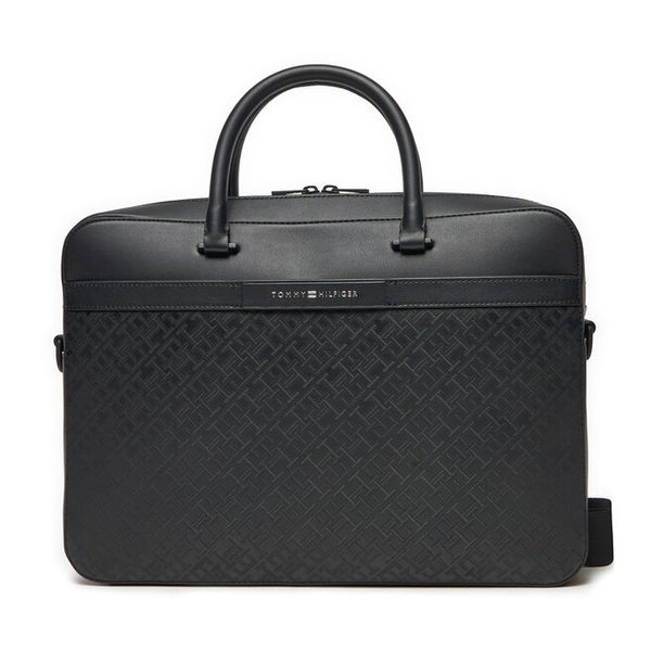 Torba na laptopa Tommy Hilfiger. Czarne torby na laptopa męskie Tommy Hilfiger, bez wzorów. Za 459.99 zł.