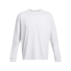 Koszulka męska z długim rękawem Under Armour 1382890-100 XL. Białe bluzy męskie Under Armour, m, bez wzorów, bez kołnierzyka, bez ramiączek, do biegania. Za 169.99 zł.