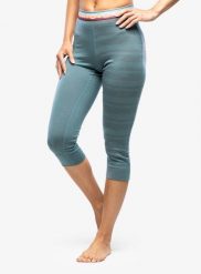 Legginsy termiczne damskie Ortovox 185 Rock N Wool Short Pants. Zielone bielizna termoaktywna damska ORTOVOX, m, bez wzorów, z bawełny, bez ramiączek, krótkie. Za 335.49 zł.