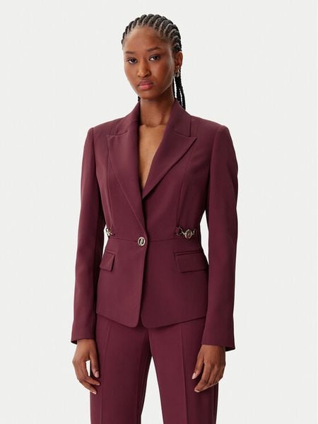 Artigli Marynarka ACGI002995 Bordowy Regular Fit. Czerwone żakiety damskie Artigli, bez wzorów, z syntetyku. Za 509.99 zł.