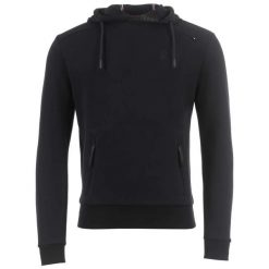 Bluza z kapturem Cavallo. Czarne bluzy męskie CAVALLO, l, bez wzorów, z bawełny, z kapturem. Za 311.50 zł.
