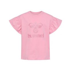 Koszulka dla dziewczynki Hummel Dodi. Czerwone t-shirty i topy dla dziewczynek Hummel, bez wzorów, z bawełny, bez ramiączek. Za 157.50 zł.