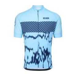 Damska koszulka rowerowa z krótkim rękawem – Signal Four. Niebieskie obuwie sportowe damskie KEADA SPORTS, bez wzorów, rowerowe. Za 332.00 zł.