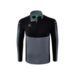 Bluza treningowa Erima Six Wings. Czarne bluzy męskie Erima, xl, bez wzorów, bez kaptura. Za 208.50 zł.