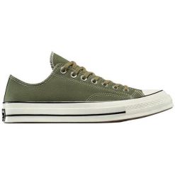 Buty sportowe męskie Converse Chuck 70. Zielone buty sportowe męskie Converse, bez zapięcia, na fitness i siłownię. Za 590.00 zł.