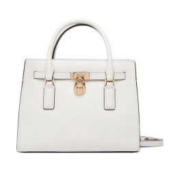 Torebka MICHAEL Michael Kors. Białe torebki do ręki damskie MICHAEL Michael Kors, bez wzorów, klasyczne, bez dodatków. Za 1,239.00 zł.
