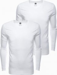 Ombre Zestaw longsleeve męski z długim rękawem - mix 2-pak V3 Z41 r. L. Bluzki z długim rękawem męskie Ombre, l, bez wzorów, bez kołnierzyka. Za 139.99 zł.