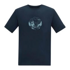 T-shirt Regatta Fingal Stretch. Niebieskie t-shirty męskie Regatta, m, bez wzorów, z elastanu, eleganckie, bez kołnierzyka. Za 113.00 zł.