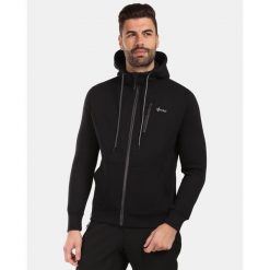 Męska bawełniana bluza z kapturem Kilpi DANILO-M. Czarne bluzy męskie Kilpi, m, bez wzorów, z bawełny, z kapturem. Za 318.77 zł.