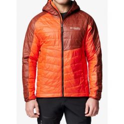 Kurtka ocieplana męska Columbia Platinum Peak II Hooded Jacket. Brązowe kurtki sportowe męskie Columbia, m, bez wzorów, trekkingowe. Za 575.99 zł.
