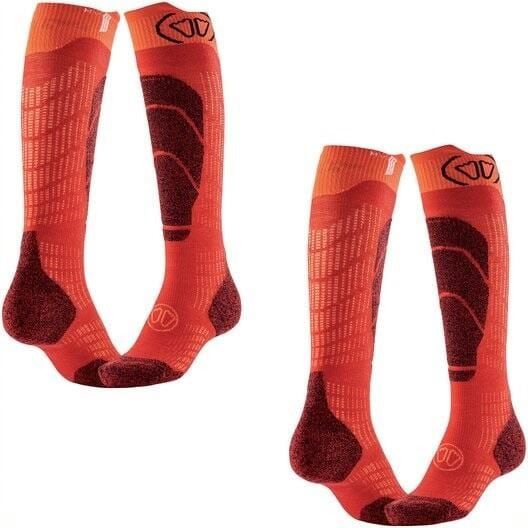 Skarpety narciarski junior Sidas Ski Merino welna merynosowa zestaw 2 sztuk. Brązowe skarpety damskie SIDAS, bez wzorów, z elastanu. Za 150.00 zł.