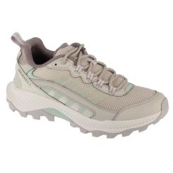 Buty Merrell Speed Strike 2 Mid Ltr Wp J038546 beżowe beżowy. Brązowe obuwie sportowe damskie bez wzorów, z materiału, do biegania. Za 564.64 zł.