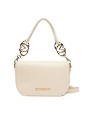 LOVE MOSCHINO Torebka JC4049PP1NLF0110 Beżowy. Brązowe torebki do ręki damskie Love Moschino, bez wzorów, ze skóry, bez dodatków. Za 679.99 zł.