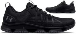 BUTY SPORTOWE MĘSKIE TREKKINGOWE UNDER ARMOUR STRIKEFAST 3024953-001 MG. Trekkingi męskie Under Armour. Za 309.00 zł.