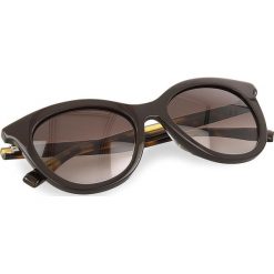 Okulary przeciwsłoneczne BOSS - 0310/S Brown Havana WR9. Brązowe okulary przeciwsłoneczne damskie Boss. W wyprzedaży za 399.00 zł.
