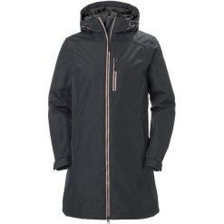 Kurtka uniwersalna damska Helly Hansen Belfast Winter Jacket. Niebieskie kurtki damskie Helly Hansen, s, bez wzorów, z materiału, z kapturem. Za 724.25 zł.
