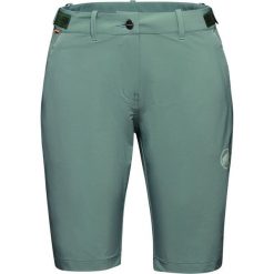 Spodenki trekkingowe damskie Mammut Runbold Roll Cuff. Zielone szorty sportowe damskie Mammut, xs, bez wzorów, sportowe, trekkingowe. Za 229.99 zł.