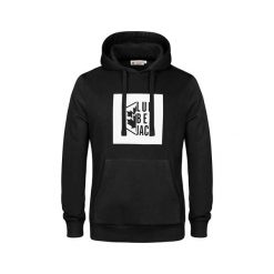 Bluza męska LUMBERJACK SWEATSHIRT. Czarne bluzy męskie Lumberjack, m, bez wzorów, z bawełny, z kapturem. Za 149.99 zł.