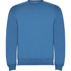 Bluza Unisex Dla Dorosłych Clasica Z Okrągłym Dekoltem. Niebieskie bluzy męskie ROLY, m, bez wzorów, bez kaptura. Za 73.99 zł.