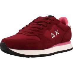Buty SUN68 ALLY SOLID Bordeaux. Czerwone obuwie sportowe damskie SUN68, bez wzorów, z tkaniny, na fitness i siłownię. Za 374.99 zł.