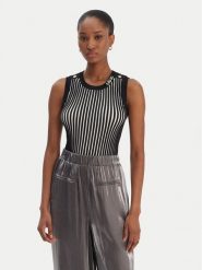 Liu Jo Sport Sweter TA6064 MS55N Czarny Regular Fit. Czarne swetry damskie Liu Jo Sport, l, bez wzorów, z wiskozy, sportowe, bez kołnierzyka, bez ramiączek, bez kaptura. Za 429.99 zł.