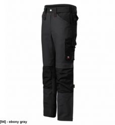 Vertex - ADLER - Vertex - Spodnie robocze męskie, Cordura, 310 g/m2, 34 % bawełna, 66 % polyamid - ebony gray - 50 long-52 60. Szare spodnie materiałowe męskie RIMECK, m, bez wzorów, z bawełny. Za 378.23 zł.