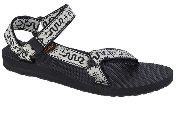 Sandały damskie, Teva W Original Universal Sandals. Czarne sandały damskie Teva, bez wzorów, z materiału, bez obcasa, bez zapięcia. Za 229.00 zł.