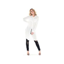 Koszula z długim rękawem Kira. Czarne koszule damskie Kelly couronne, z tkaniny, eleganckie, z klasycznym kołnierzykiem, z długim rękawem. Za 139.00 zł.