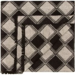 Szal męski 85-7M-S41-X1. Szare szaliki męskie marki Giacomo Conti, na zimę, z tkaniny. Za 199.00 zł.
