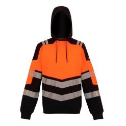 Bluza Z Kapturem Męska Odblaskowa. Brązowe bluzy męskie Regatta, na zimę, m, bez wzorów, z materiału, z kapturem. Za 247.99 zł.