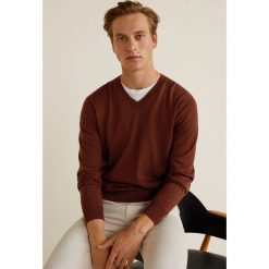 Mango Man - Sweter Willyv. Szare swetry przez głowę męskie Mango Man, z dzianiny. Za 199.90 zł.