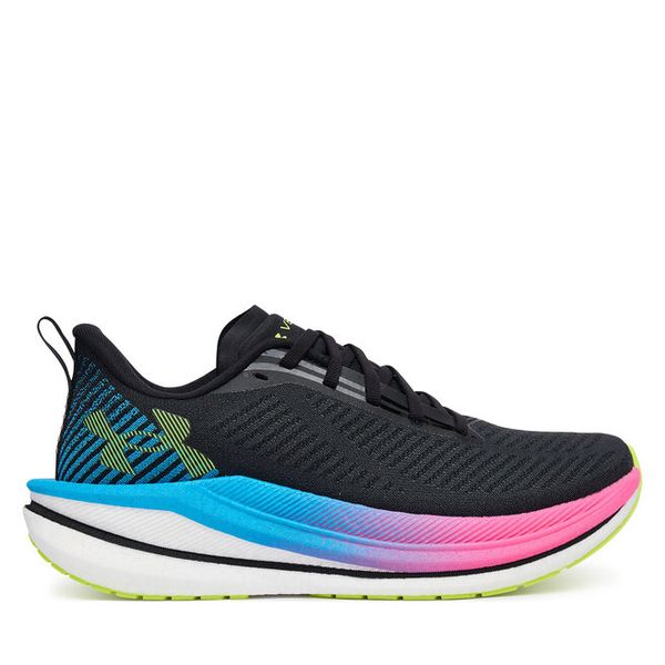 Buty do biegania Under Armour. Czarne obuwie sportowe damskie Under Armour, bez wzorów, do biegania. Za 417.99 zł.