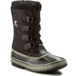 Śniegowce SOREL - 1964 Pac Nylon NM1440 Black/Tusk 011. Czarne śniegowce i trapery męskie Sorel, z gumy. W wyprzedaży za 369.00 zł.