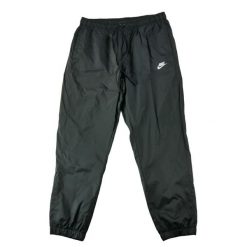 Second life - Nike spodnie dresowe męskie - Stan dobry. Czarne spodnie sportowe męskie Nike, l, bez wzorów, z dresówki, do biegania. Za 106.46 zł.