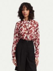 ACCESS FASHION Koszula 63-7027-233 Czerwony Regular Fit. Czerwone bluzki damskie ACCESS FASHION, bez wzorów, z syntetyku, bez kołnierzyka, bez ramiączek. Za 519.99 zł.