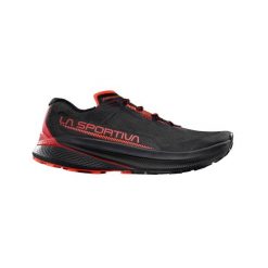Buty trailowe La Sportiva Prodigio. Czarne buty sportowe męskie La Sportiva, z materiału, eleganckie, bez zapięcia. Za 639.99 zł.