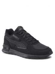 Puma Sneakersy Graviton Jr 381987 01 Czarny. Czarne buty sportowe dziewczęce Puma, bez wzorów, z materiału, bez zapięcia. Za 149.99 zł.