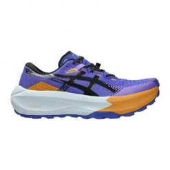 Buty trekkingowe męskie Asics 1011C164400. Niebieskie trekkingi męskie Asics, trekkingowe. Za 844.00 zł.