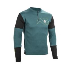 Bluza rowerowa męska Leatt Jersey MTB Trail 4.0. Niebieskie bluzy męskie LEATT, l, bez wzorów, z jersey, bez kaptura, rowerowe. Za 335.99 zł.