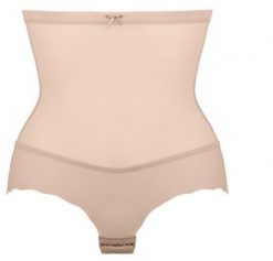 Mitex Figi Glam beżowe r. XXL. Brązowe figi damskie Mitex, xxl, bez wzorów. Za 104.78 zł.
