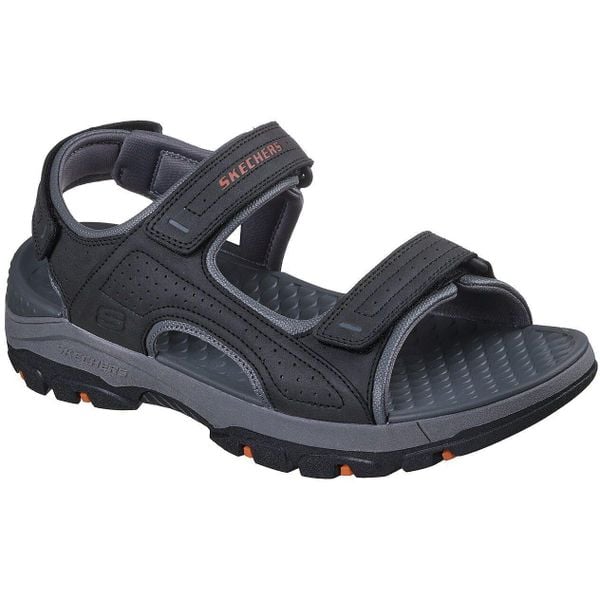 Sandały Skechers Tresmen - Garo, Mężczyźni. Czarne sandały męskie Skechers, bez zapięcia. Za 290.00 zł.