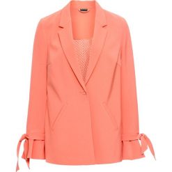 Żakiet oversize bonprix mandarynkowy. Żakiety damskie marki bonprix. Za 79.99 zł.