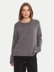 Kontatto Sweter 3M0863C Szary Relaxed Fit. Szare swetry damskie Kontatto, m, bez wzorów, z syntetyku, bez kołnierzyka, bez ramiączek, bez kaptura. Za 399.99 zł.