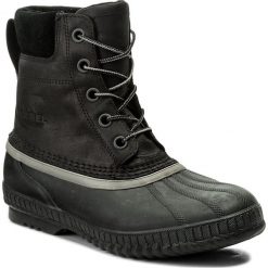 Śniegowce SOREL - Cheyanne II NM2575 Black/Black 010. Czarne śniegowce i trapery męskie Sorel, z gumy. Za 629.99 zł.