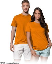 Stedman ST2000 - T-SHIRT męski - pomarańczowy L. Brązowe t-shirty męskie Stedman, l, bez wzorów, bez kołnierzyka. Za 18.35 zł.
