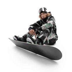 Spodnie snowboardowe męskie P1 Groove. Brązowe spodnie snowboardowe męskie SIROKO, m, bez wzorów, z elastanu, narciarskie. Za 423.00 zł.