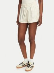 Adidas Szorty sportowe Pearl Jacquard KE3423 Écru Loose Fit. Białe szorty sportowe damskie Adidas, l, bez wzorów, z syntetyku, sportowe. Za 219.99 zł.