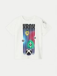 NAME IT T-Shirt XBOX 13232200 Biały Regular Fit. Białe t-shirty dla chłopców Name it, bez wzorów, z bawełny, bez ramiączek. Za 59.99 zł.