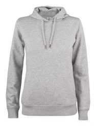 Clique Premium OC Hoody Women – damska bluza z kapturem z bawełny organicznej. Szare bluzy damskie CLIQUE, s, bez wzorów, z bawełny, z kapturem. Za 263.25 zł.